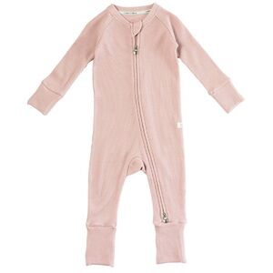 [Loulou Lollipop] 2 Waffle Sleepers - 3-6 Months, Sugar Plum and Blush Pink